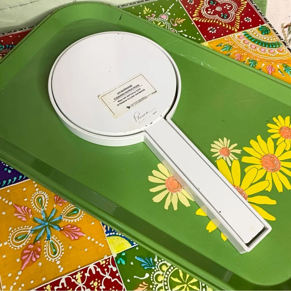 80s Otagiri Hand Mirror